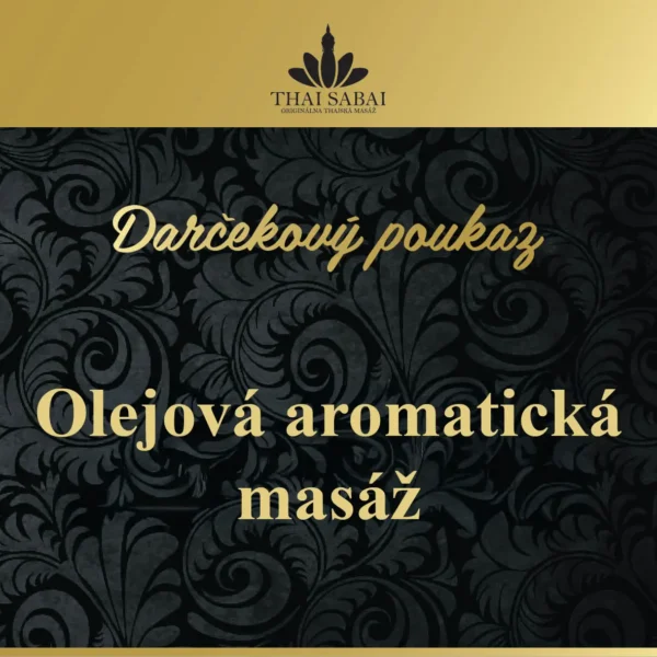 Olejová aromatická masáž
